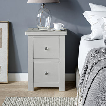 Duchy 2 Drawer Bedside Table
