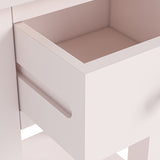 Duchy Dorchester Pink 1 Drawer Bedside Table