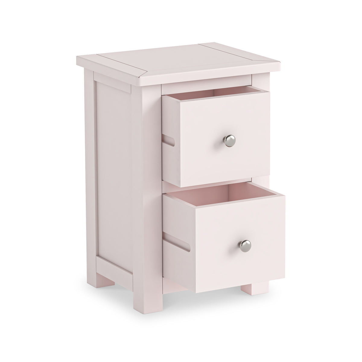 Duchy Dorchester Pink 2 Drawer Nightstand