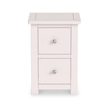 Duchy Dorchester Pink 2 Drawer Bedside Cabinet