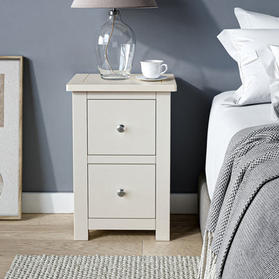 Duchy 2 Drawer Bedside Table
