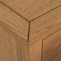 Duchy Waxed Oak 2 Drawer Bedside Table from Roseland Furniture