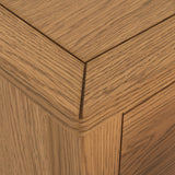 Duchy Waxed Oak 2 Drawer Bedside Table from Roseland Furniture