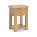 Duchy Oak 1 Drawer Bedside Table from Roseland Furniture