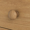 Duchy Oak 1 Drawer Bedside Table