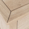 Duchy Washed Oak 1 Drawer Bedside Table