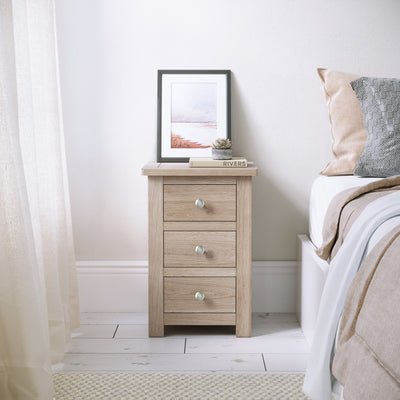 Duchy Washed Oak Bedside Table