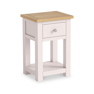 Duchy 1 Drawer Bedside Table with Oak Top