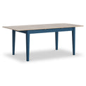 Penrose Navy Blue Extending Rectangular Dining Table from Roseland Furniture