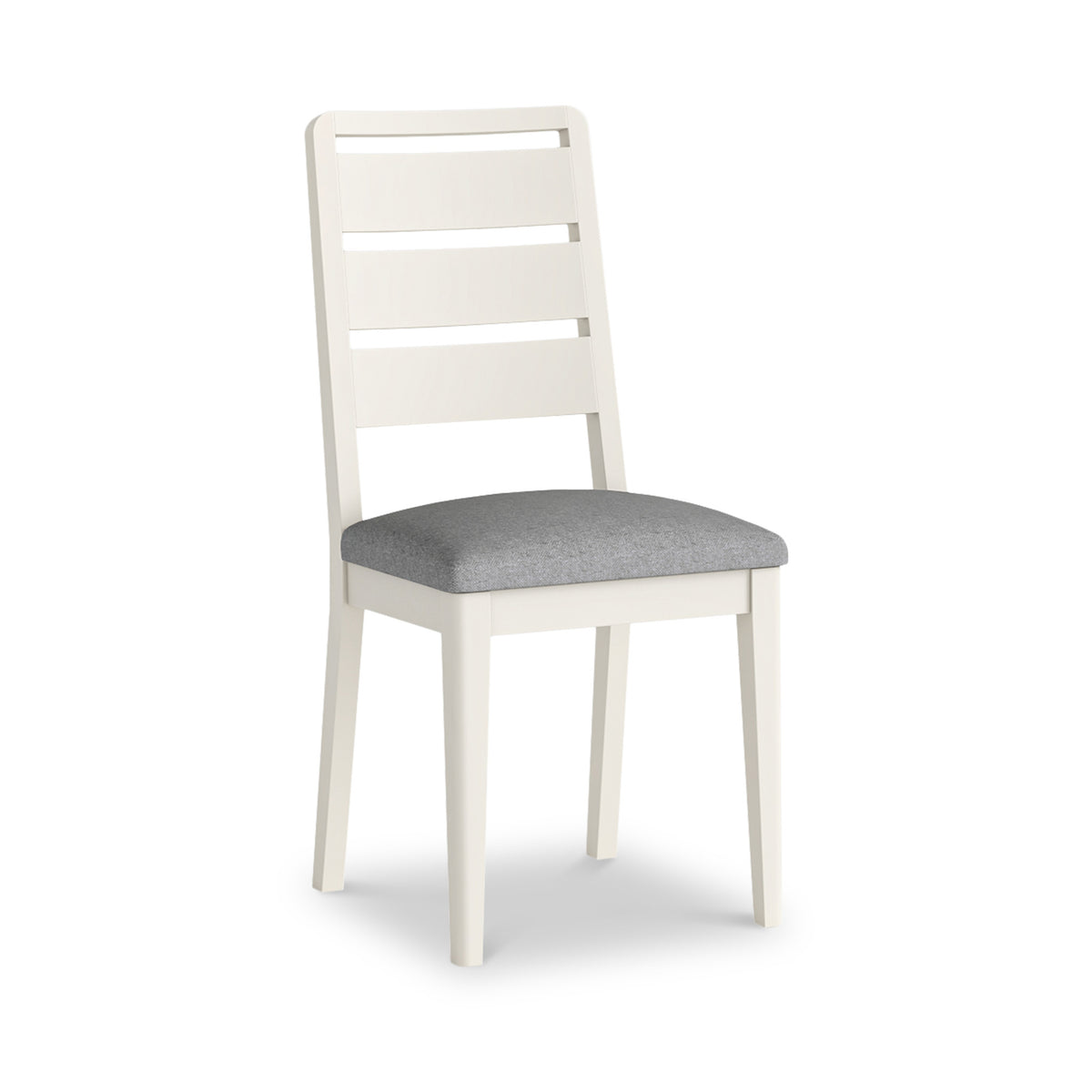 Penrose Coconut White Ladder Back Dining Chair from Roseland Furniture