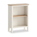 Penrose Coconut white Small Bookcase from Roseland Furniture
