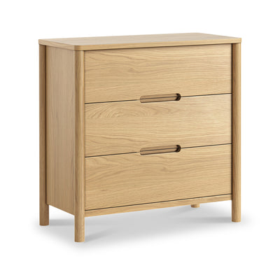 Carnon Oak 3 Drawer Chest