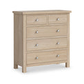 Farrow Oak 2 Over 3 Chest Of Drawers from Roseland Furniture