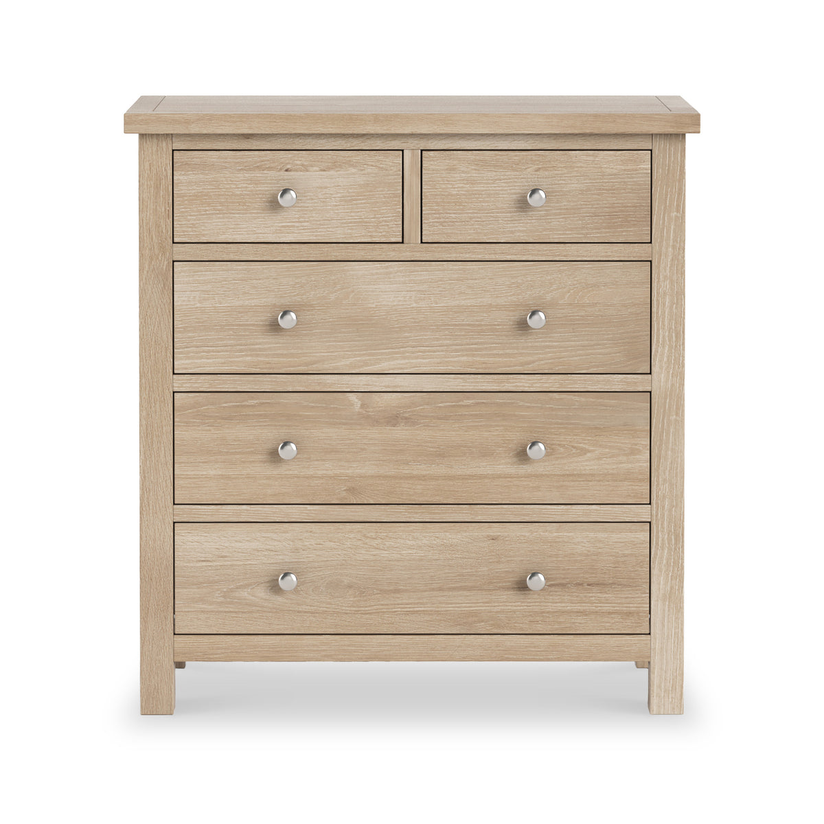 Farrow Oak 2 Over 3 Chest Of Drawers