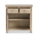 Farrow Oak Mini Sideboard Cabinet for Living Room