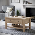 Farrow Oak Coffee Table from Roseland Furniture
