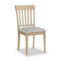 Riley Oak Dining Chair from Roseland Furniture