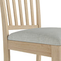 Riley Oak Dining Chair from Roseland Furniture