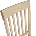 Riley Oak Dining Chair from Roseland Furniture
