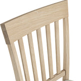 Riley Oak Dining Chair from Roseland Furniture