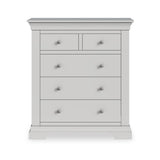 Colette Grey 2 Over 3 Chest Of Drawers from Roseland Furniture