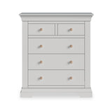 Colette Grey 2 Over 3 Chest Of Drawers from Roseland Furniture