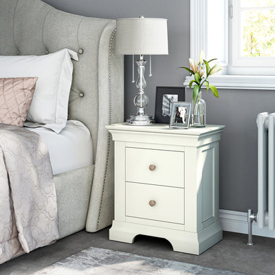 Colette 2 Drawer Bedside Table