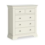 Colette Cream  2 Over 3 Chest Of Drawers from Roseland Furniture