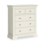 Colette Cream  2 Over 3 Chest Of Drawers from Roseland Furniture