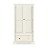 Colette Cream  Double Wardrobe Drawer from Roseland Furniture