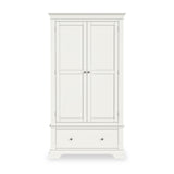 Colette Warm White Double Wardrobe Drawer from Roseland Furniture