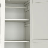 Colette Warm White Triple Wardrobe Drawer from Roseland Furniture