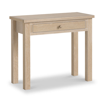 Trelan Washed Oak Single Drawer Dressing Table