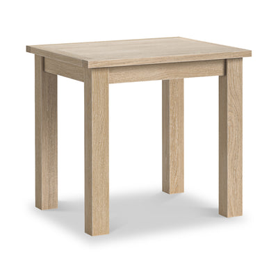 Trelan Washed Oak 80cm Bistro Dining Table