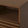 Kari-oak-slim-bedside-dark-stain from Roseland Furniture
