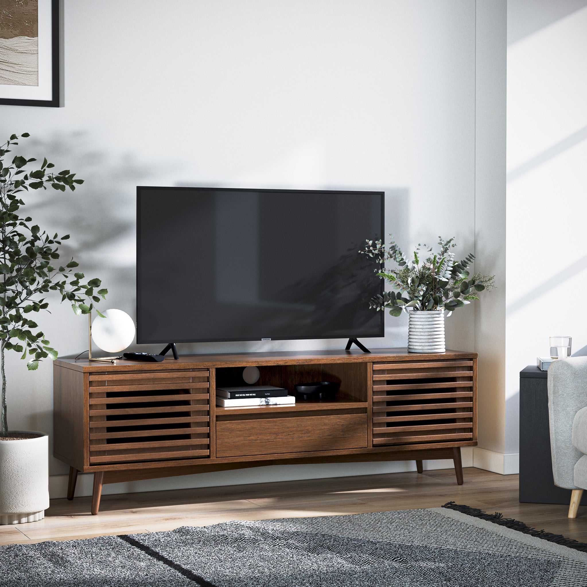 Dark oak tv cabinet hotsell