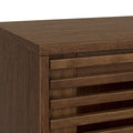 Kari-oak-150cm-wide-tv-unit-dark-stain from Roseland Furniture