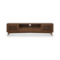 Kari-oak-190cm-extra-wide-tv-unit-dark-stain from Roseland Furniture