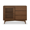 Kari-oak-2-door-sideboard-dark-stain from Roseland Furniture