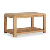 Penryn Oak Coffee Table with Shelf from Roseland Furniture