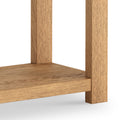 Penryn Oak 95cm Console Table from Roseland Furniture