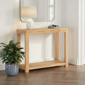Penryn Oak 95cm Console Table from Roseland Furniture