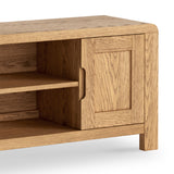 Penryn Oak 120cm TV Unit from Roseland Furniture