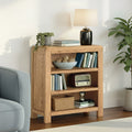 Penryn Oak Low Bookcase from Roseland Furniture
