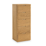 Mylor Oak 5 Drawer Tallboy Chest from Roseland Furniture