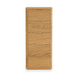Mylor Oak 5 Drawer Tallboy Chest of Drawers from Roseland Furniture