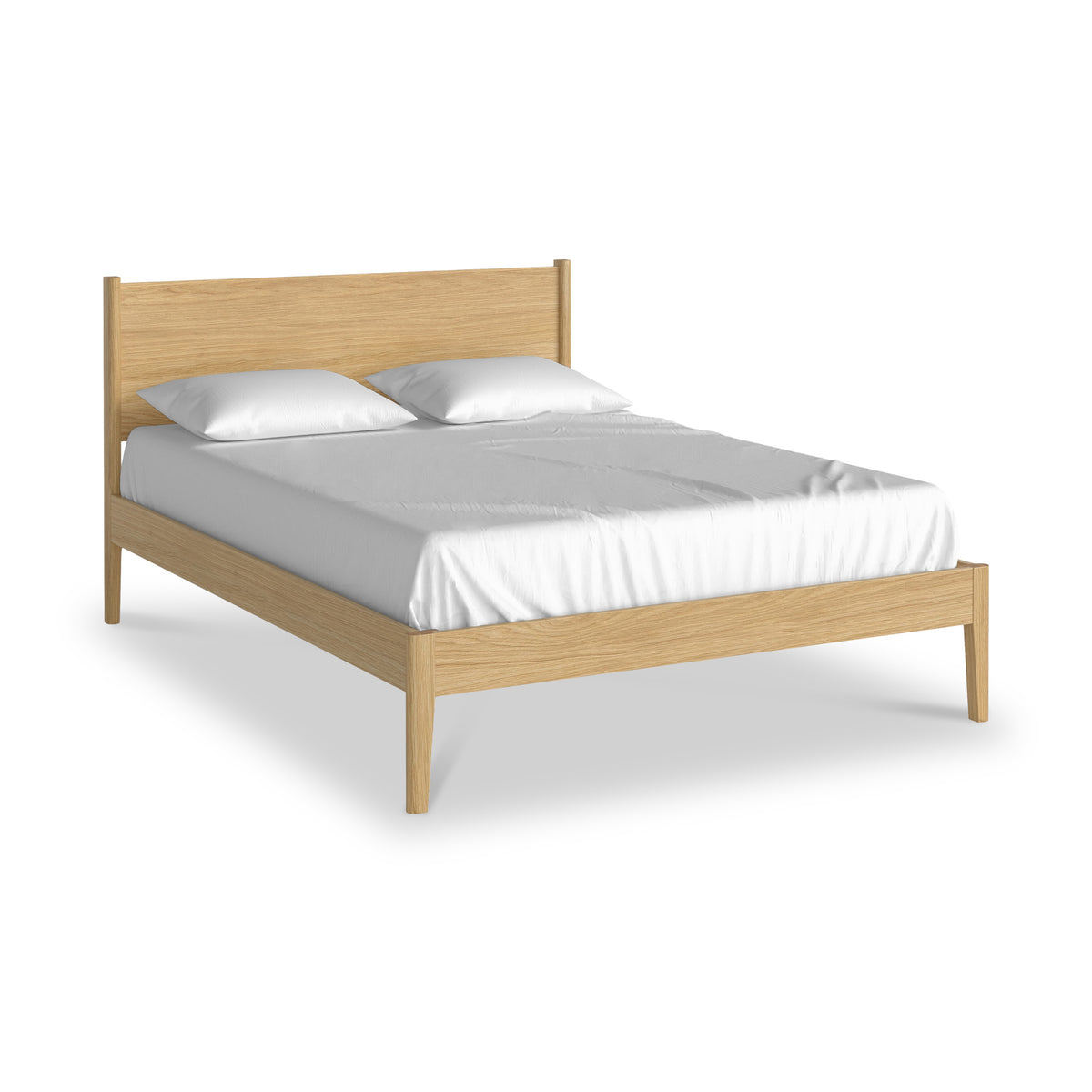 Cavell Oak Bedframe King Natural  from Roseland Furniture