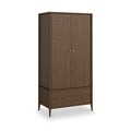 Cavell Oak Double Wardrobe Brown from Roseland Furniture