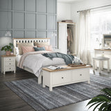 Trelan Bedframe Double Coconut from Roseland Furniture