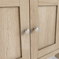 Farrow Oak 2 Door Small Sideboard from Roseland Furniture